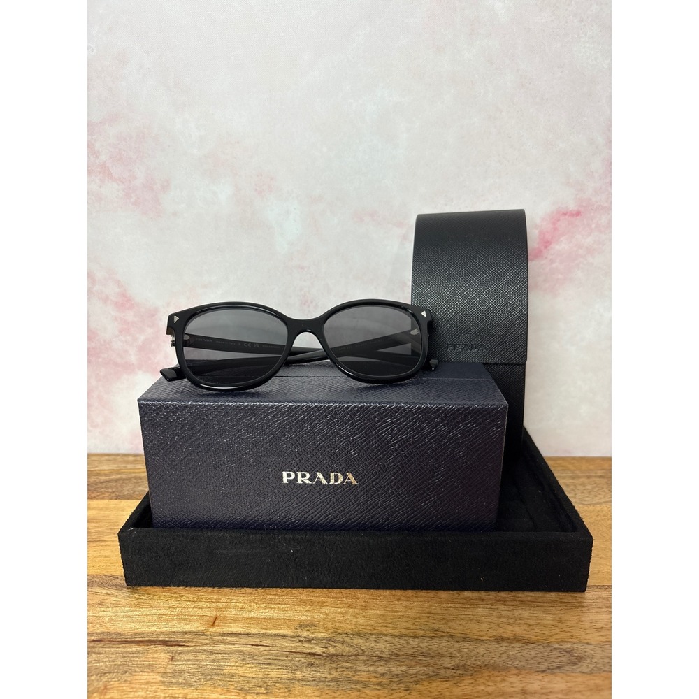 Prada PR 22ZS Logo Square Acetate Sunglasses